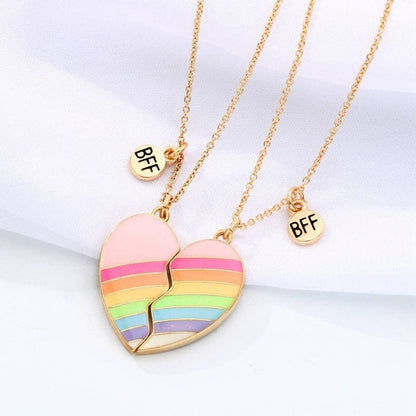 BFF Heart Necklace