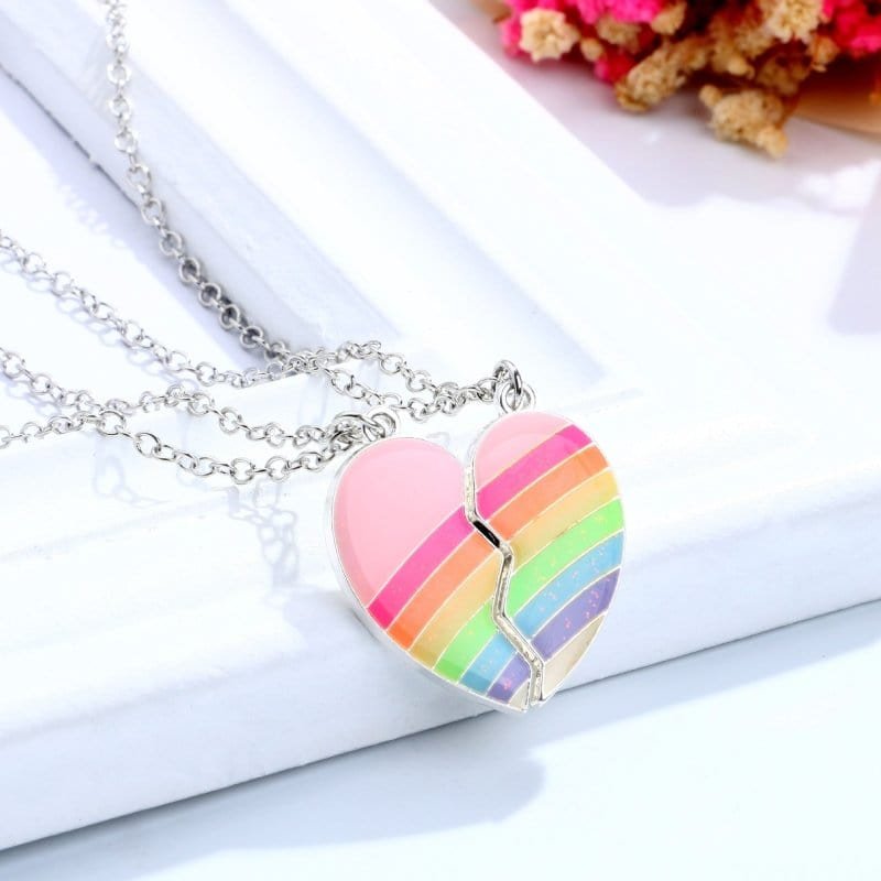 BFF Heart Necklace