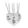 Big Middle Little Sister Necklace