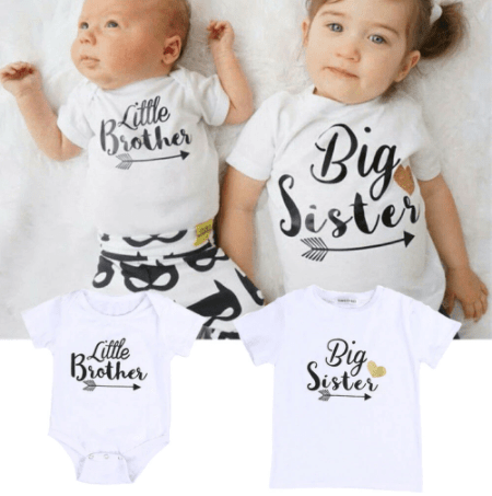 Big Sis Little Bro T-shirts