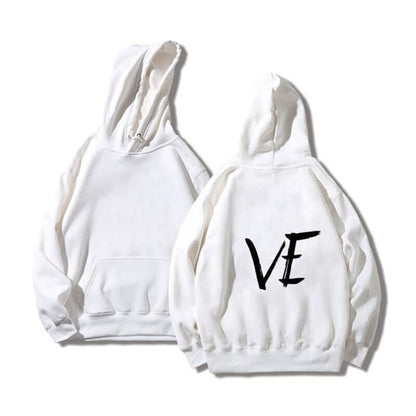Black & White Couple Hoodies