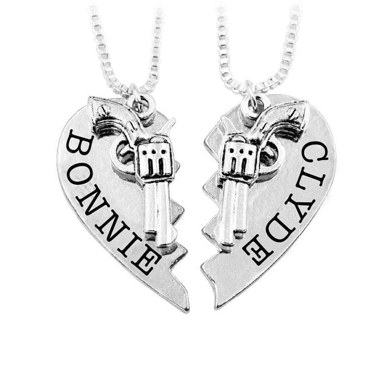 Bonnie & Clyde Matching Necklaces