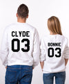 Bonnie & Clyde n°3 Couple Sweatshirts