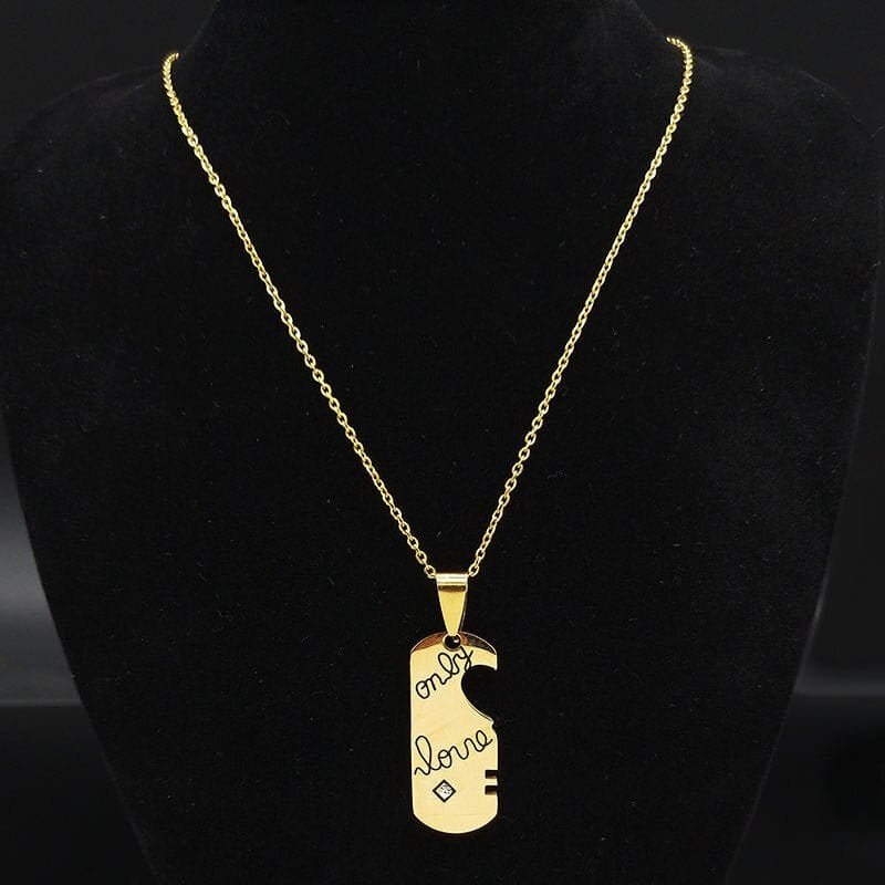 Boyfriend and Girlfriend Necklaces