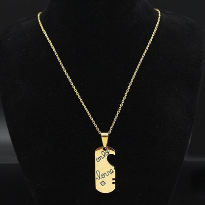 Boyfriend and Girlfriend Necklaces