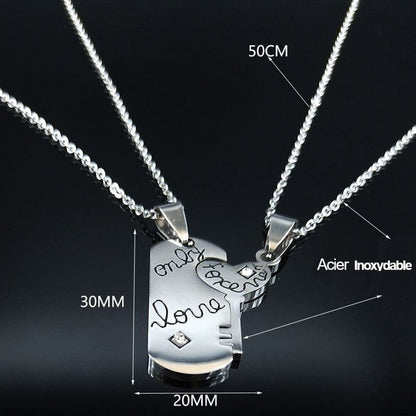 Boyfriend and Girlfriend Necklaces