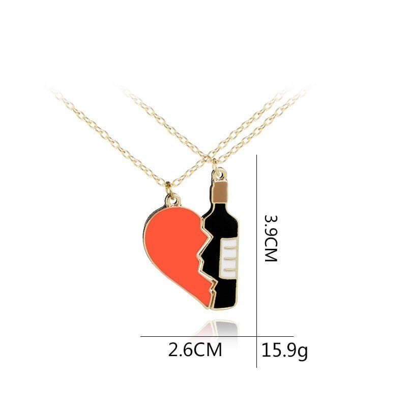 Broken Heart Friendship Necklace