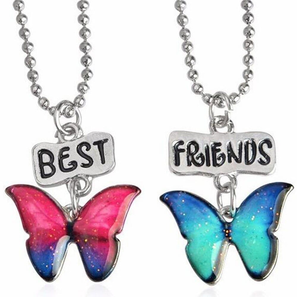 Butterfly Best Friend Necklaces