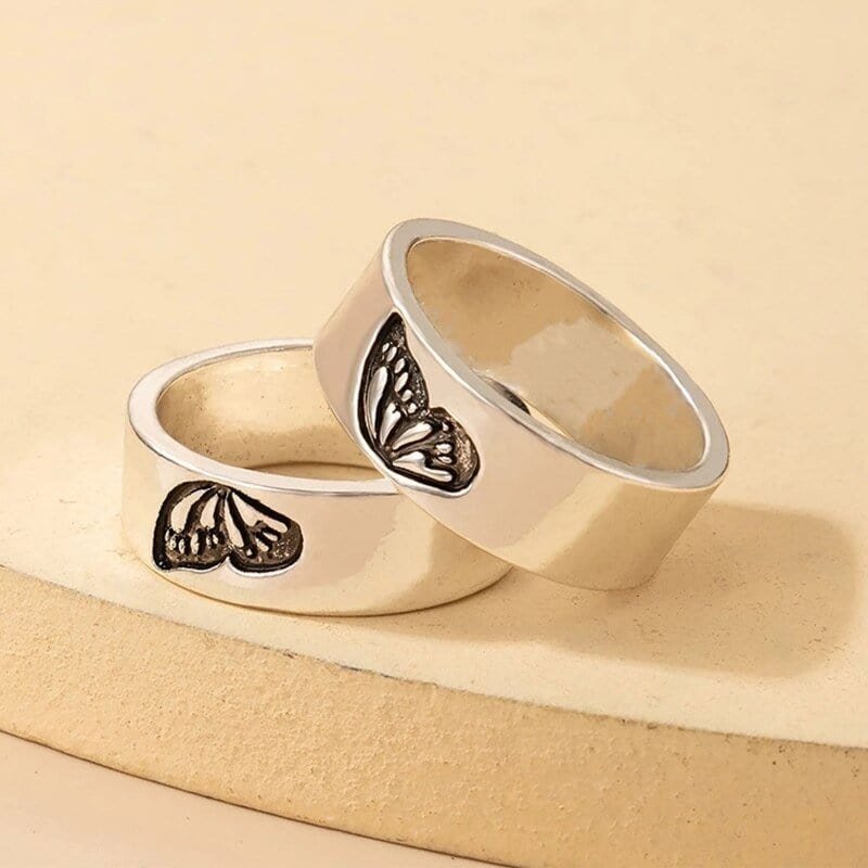 Butterfly Friendship Rings