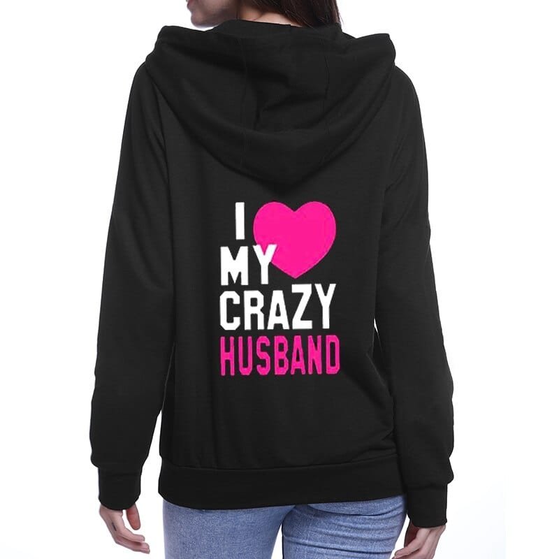 Crazy Wife & Crazy Husband Hoodies