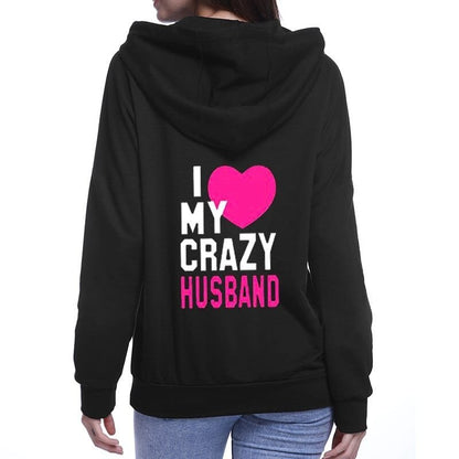 Crazy Wife & Crazy Husband Hoodies