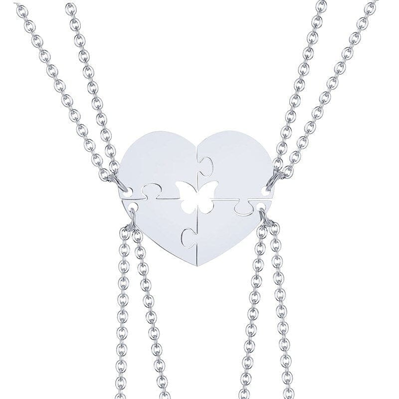 Custom Best Friend Necklaces for 4