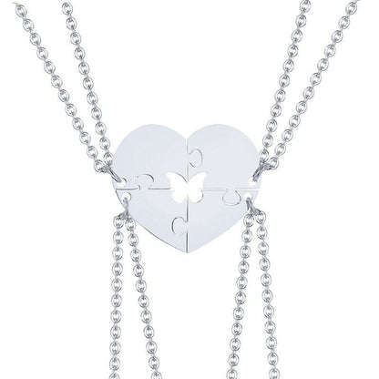 Custom Best Friend Necklaces for 4