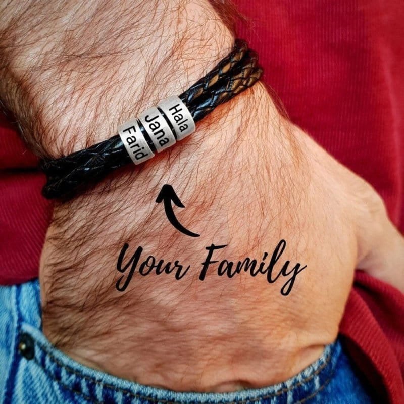 Custom Bracelets for Daddy