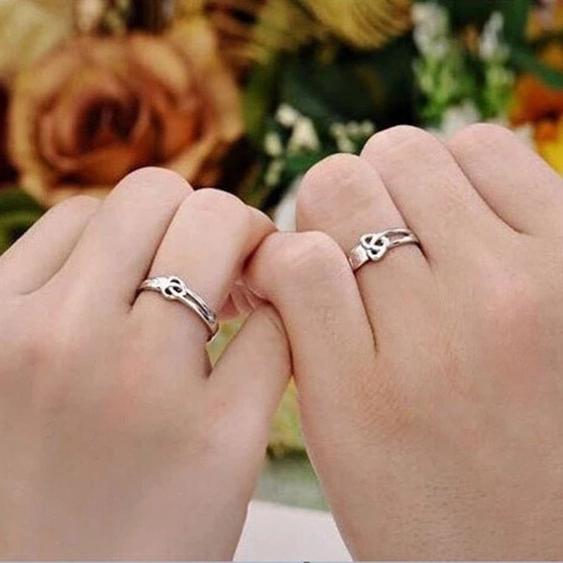 Cute Matching Rings for Best Friends