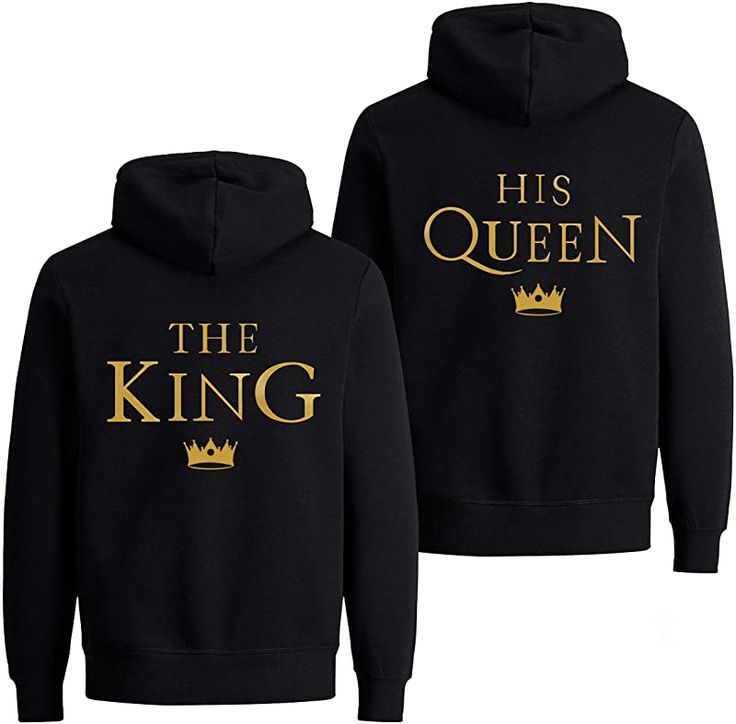 King and Queen Couple Hoodies
