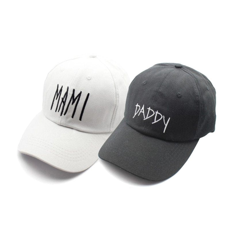 Daddy Mami Matching Caps