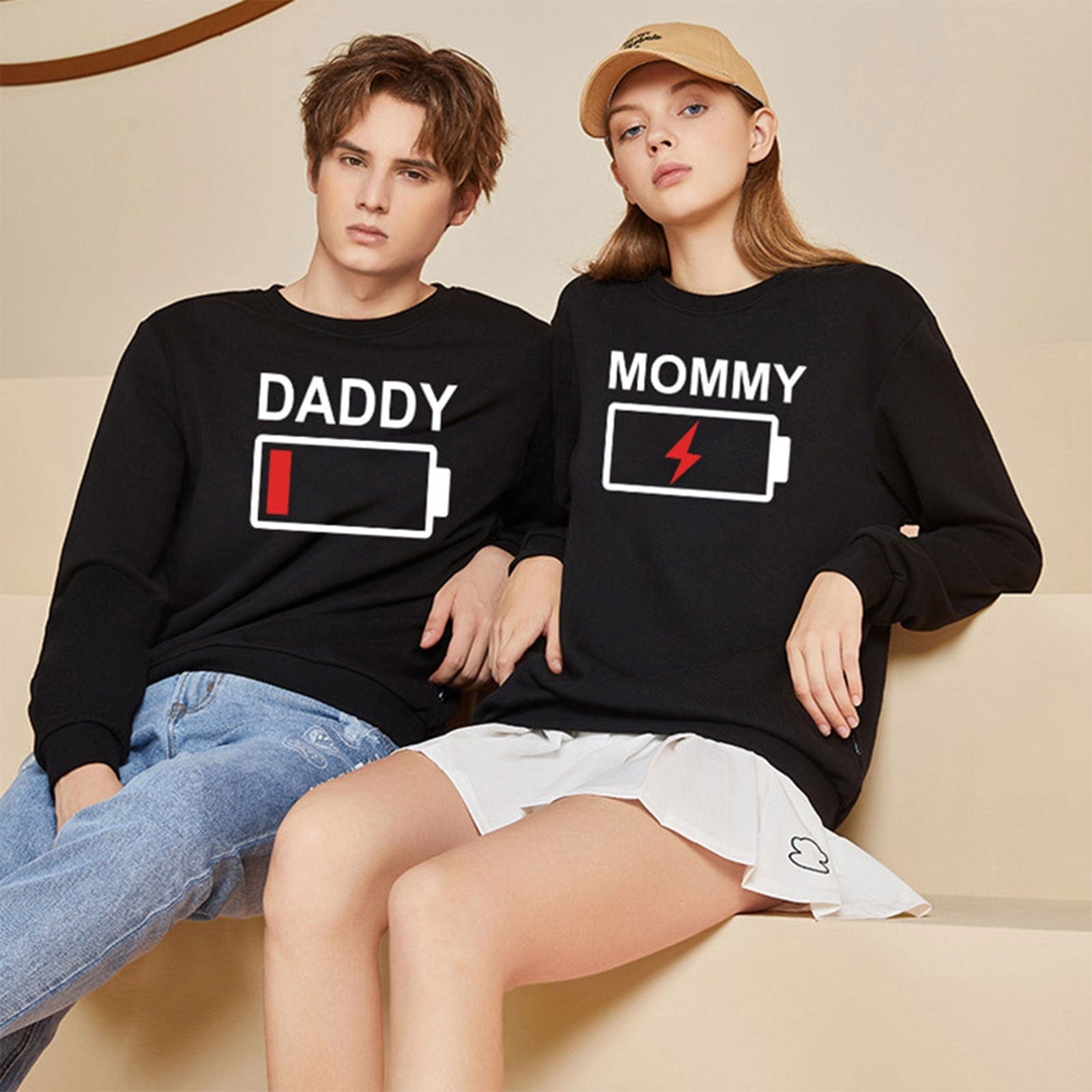 Daddy & Mommy Couple Sweatshirt