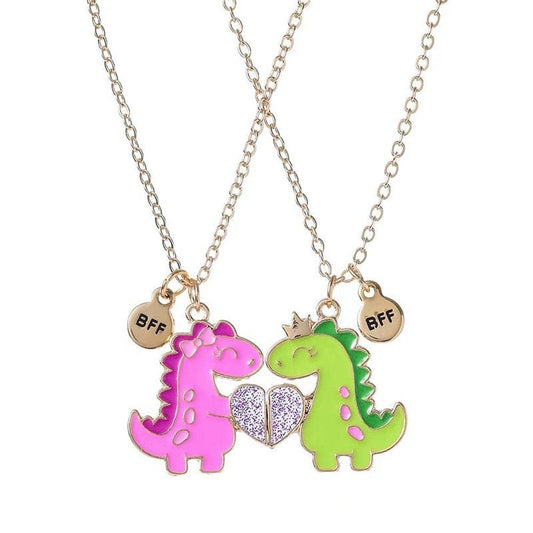Dinosaur Best Friend Necklaces