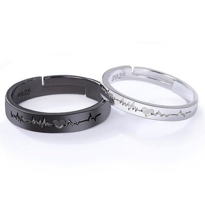 Ecg Ring Sets for Couples