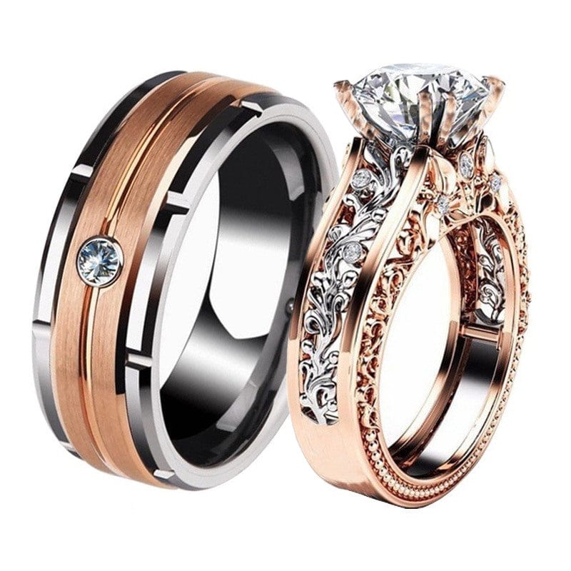 Engagement Diamond Rings for Couples