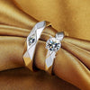 Engagement Silver Rings for Couples