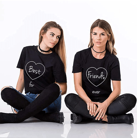 For Ever Best Friend T-shirts for 2