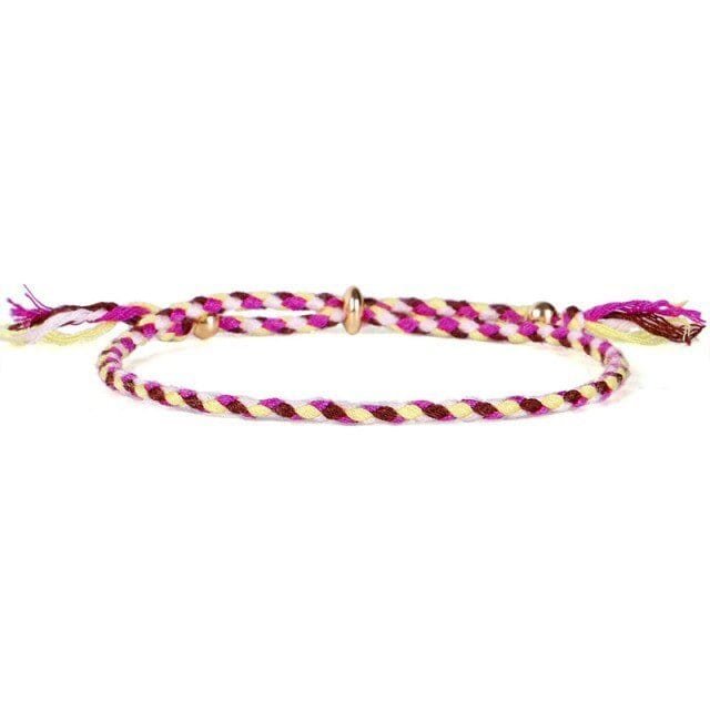 Friendship Bracelets with String