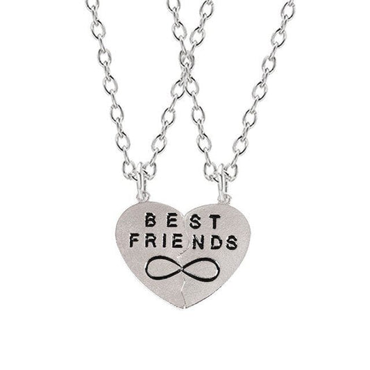Friendship Heart Necklaces for 2