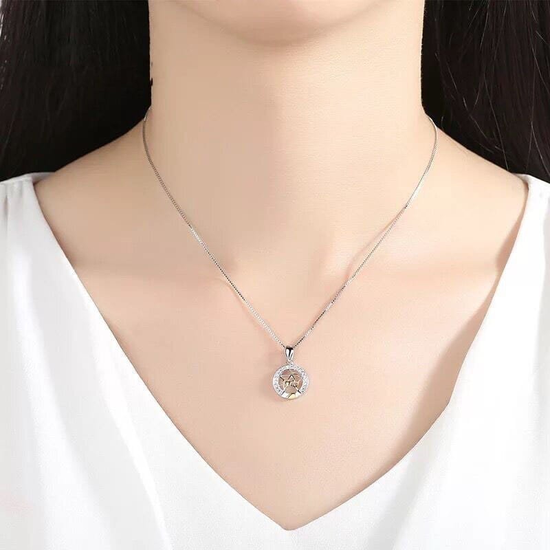 Friendship Necklaces Sun and Moon