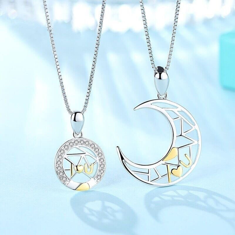 Friendship Necklaces Sun and Moon
