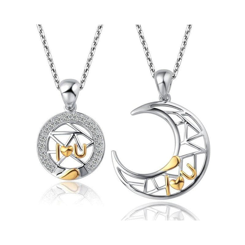 Friendship Necklaces Sun and Moon