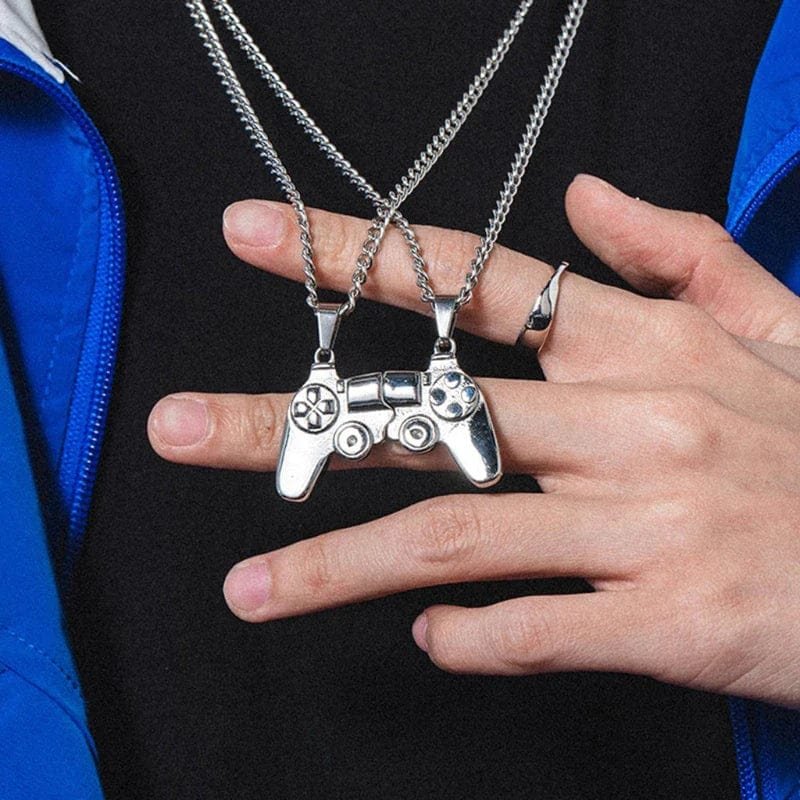 Game Controller Friendship Necklace
