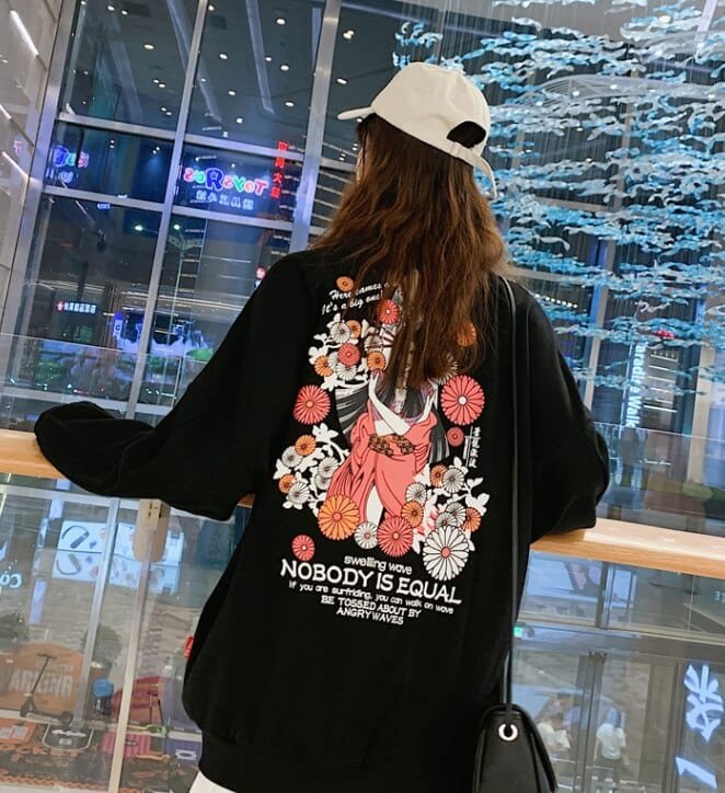 Geisha Couple Sweatshirts
