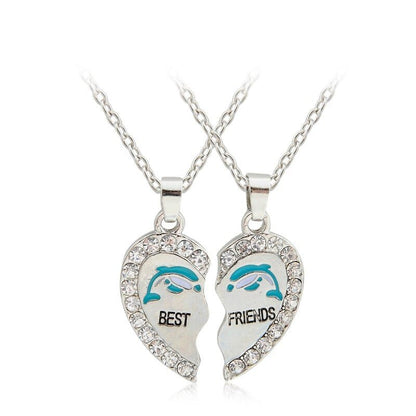 Half Heart Best Friend Necklaces