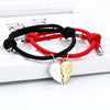 Heart Bracelet with Magnets for Couples