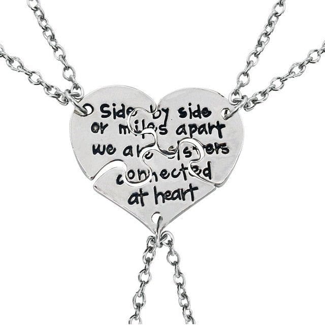 Heart To Heart Sister Necklace