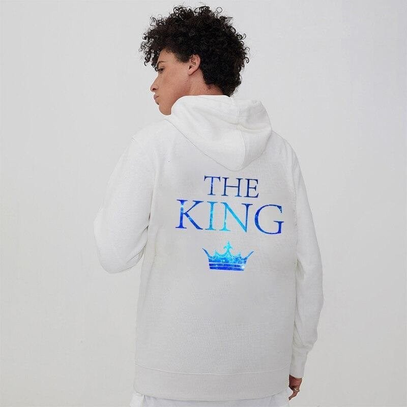Her King His Queen Couple Hoodies