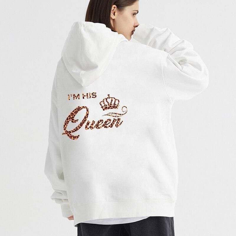 Her King His Queen Couple Hoodies