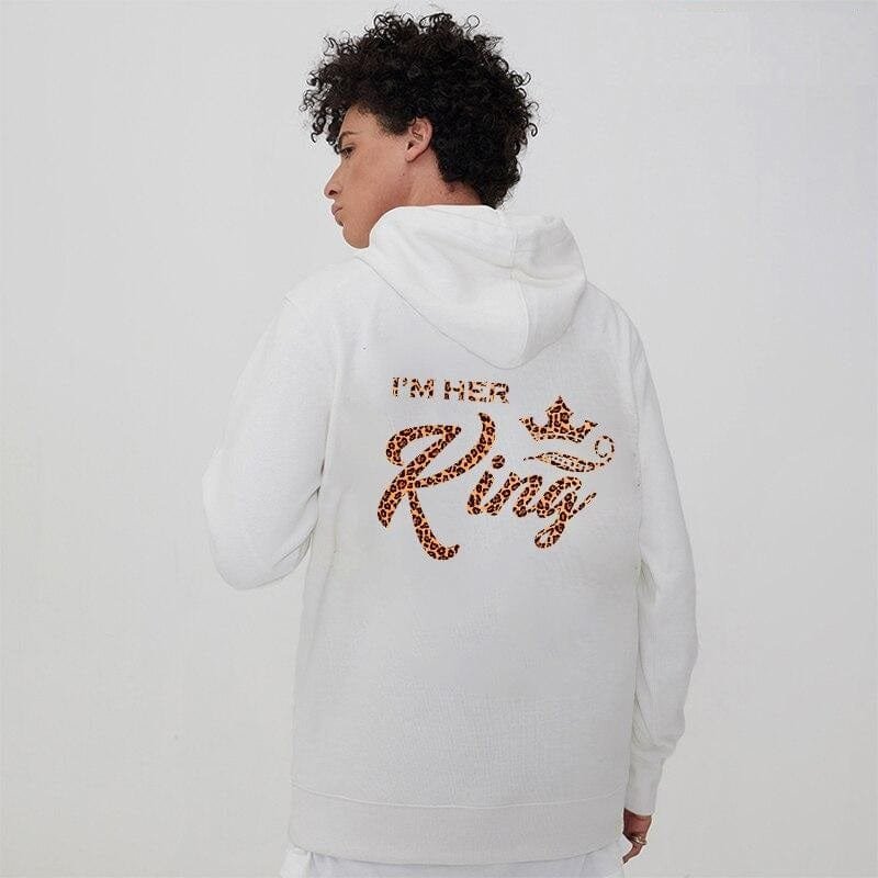 Her King His Queen Couple Hoodies