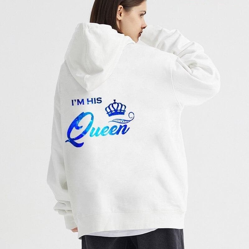 Her King His Queen Couple Hoodies