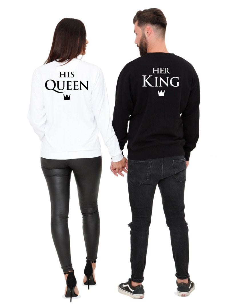 King and Queen Hoodies