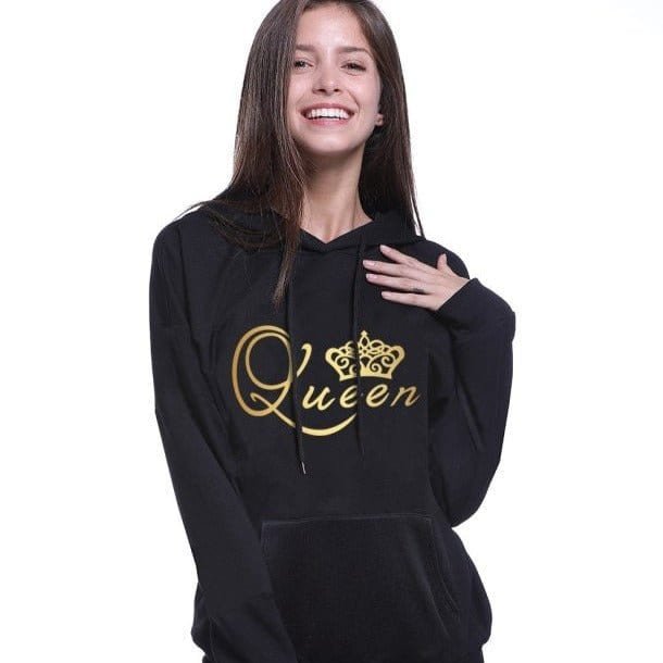 King Queen Couples Hoodies