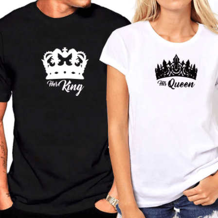 King & Queen T-shirts