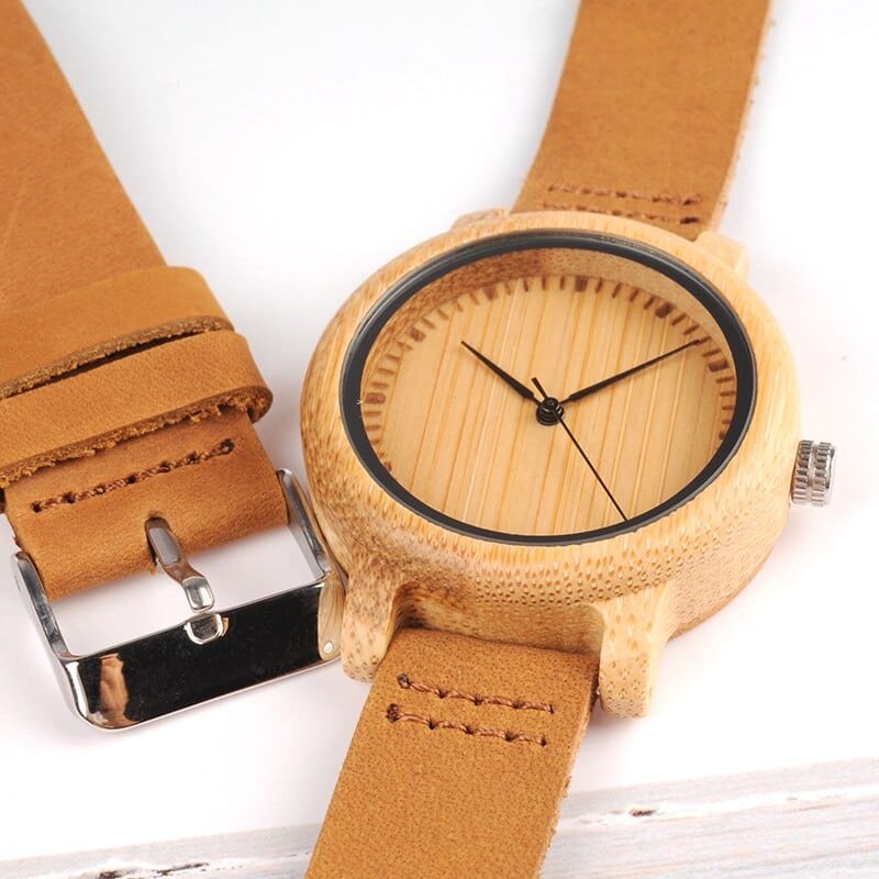 Leather Strap Couple Watch