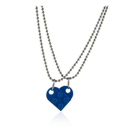 Lego Couple Necklace