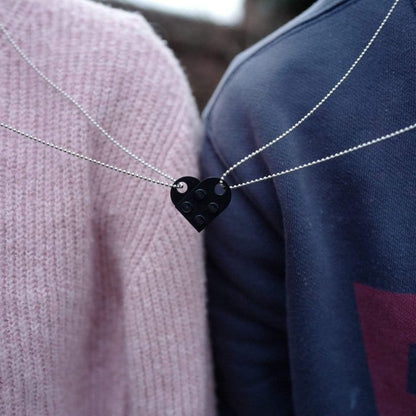 Lego Couple Necklace