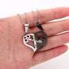 Lock and Key Couple Necklace