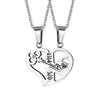 Lock and Key Couple Necklace