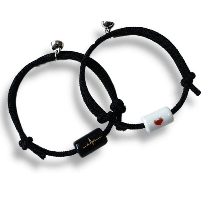 Long Distance Couple Bracelets